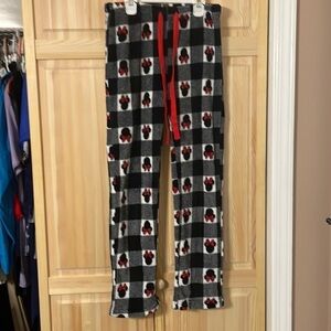 T3. Disney Minnie mouse pajama bottoms, size small
